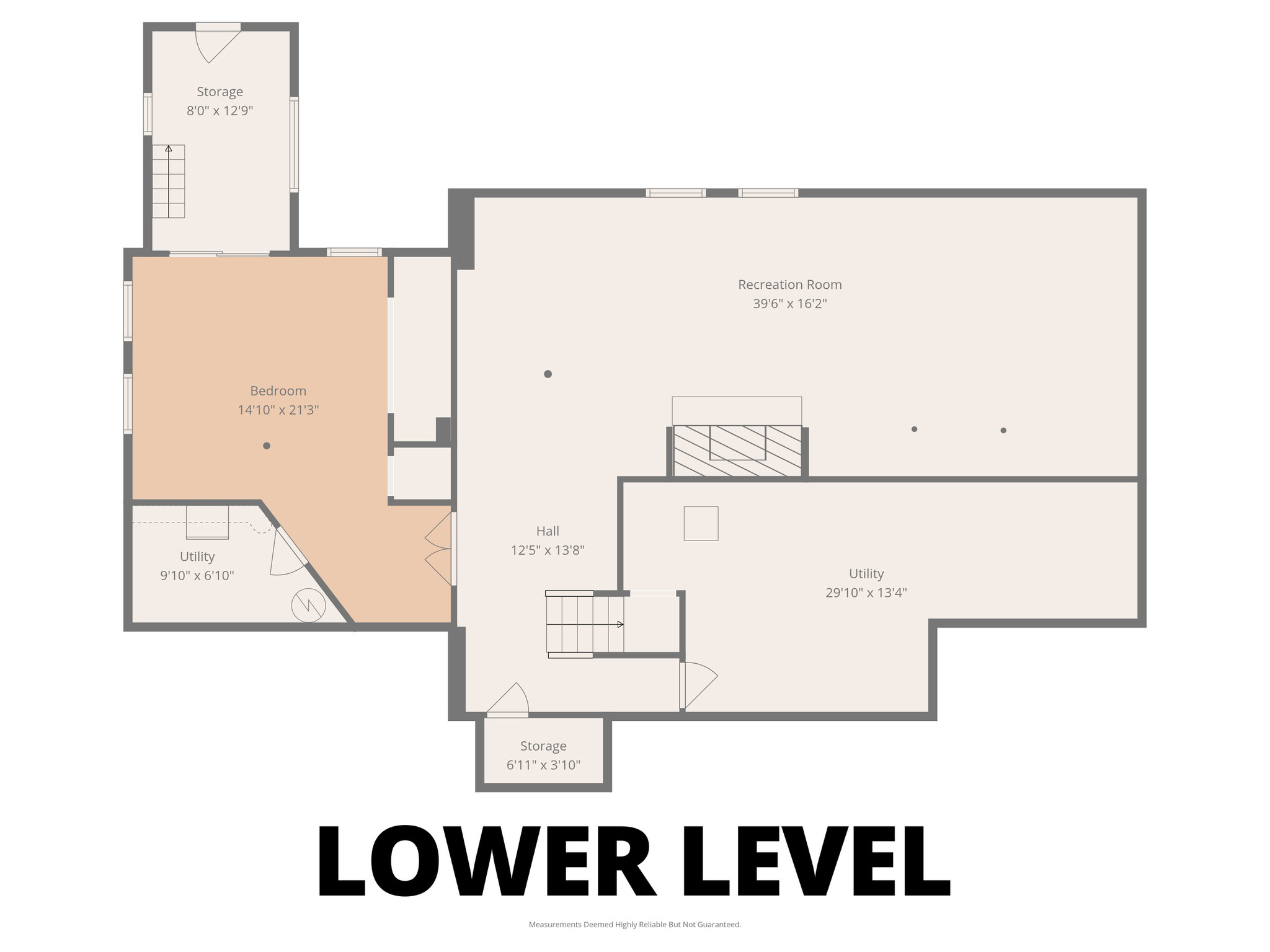 Lower floor plan of 14574 McCowan Road Whitchurch-Stouffville