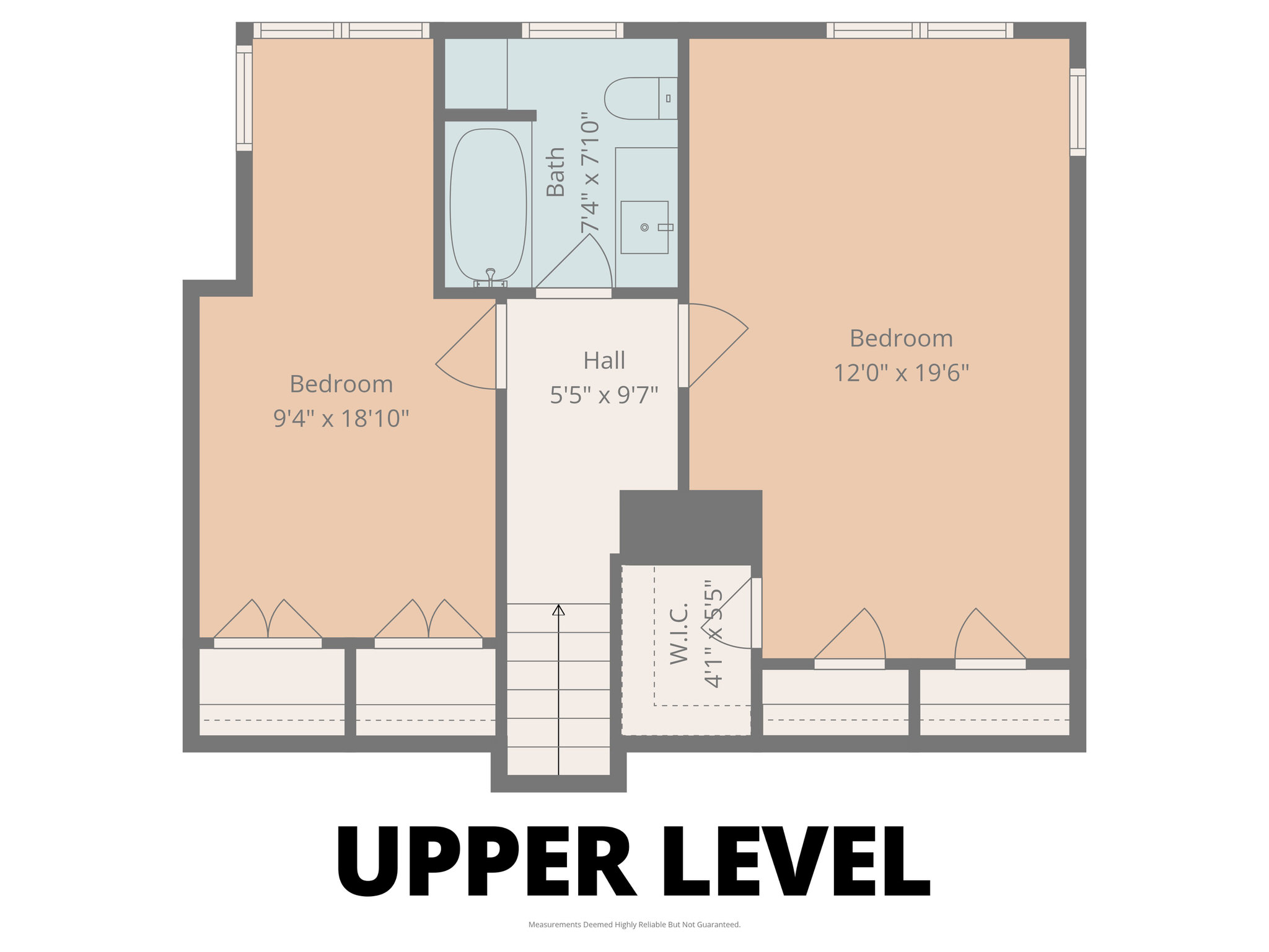 Upper floor plan of 14574 McCowan Road Whitchurch-Stouffville