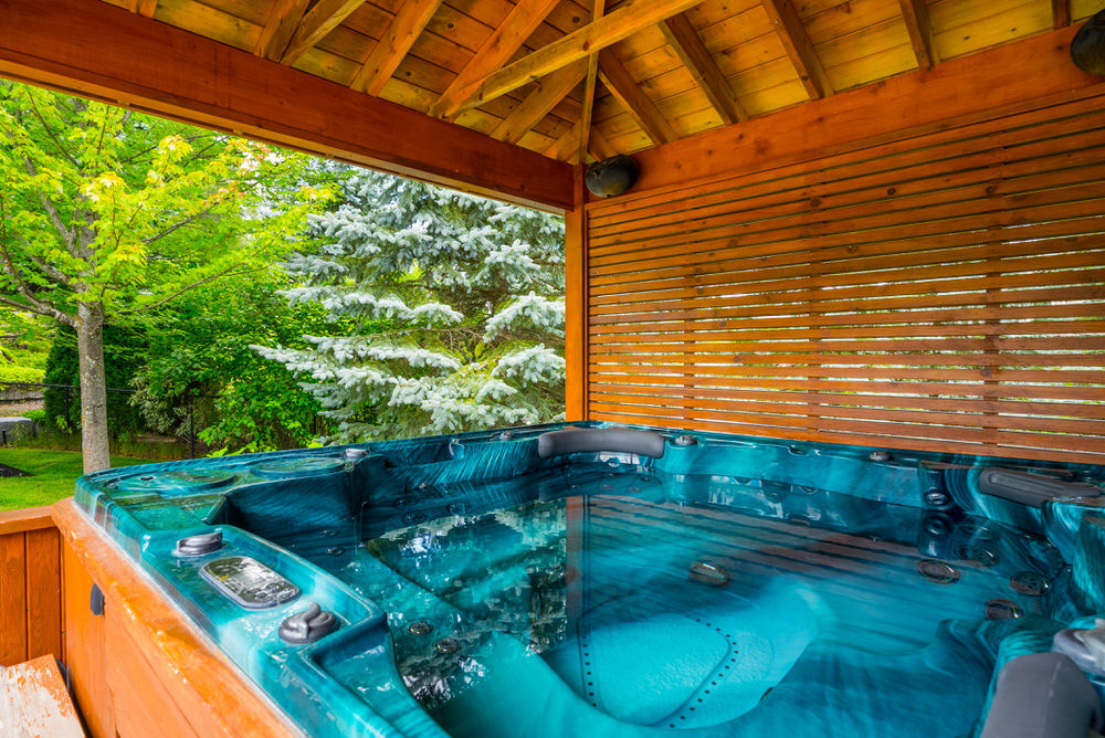 Hot Tub and Pergola