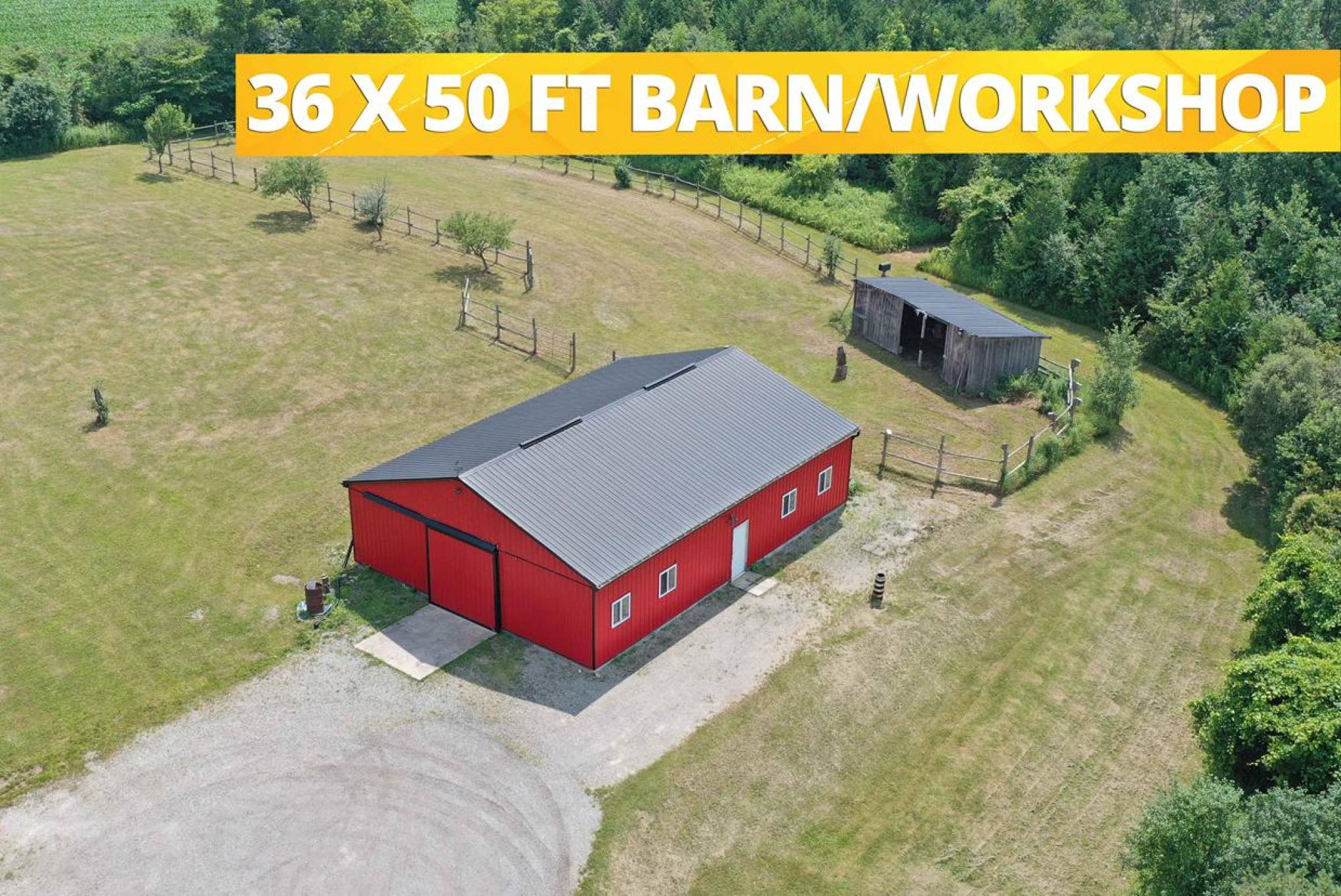 12866 Regional Rd 39, Uxbridge - 42 Acres with Barn/Workshop and Trails