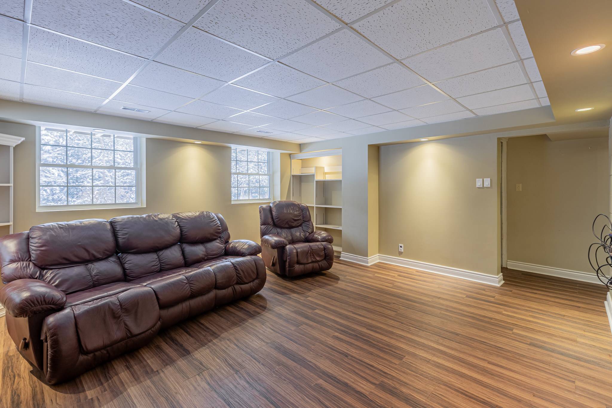 Large Lower Level Media Room at 14401 Warden Avenue, Whitchurch-Stouffville