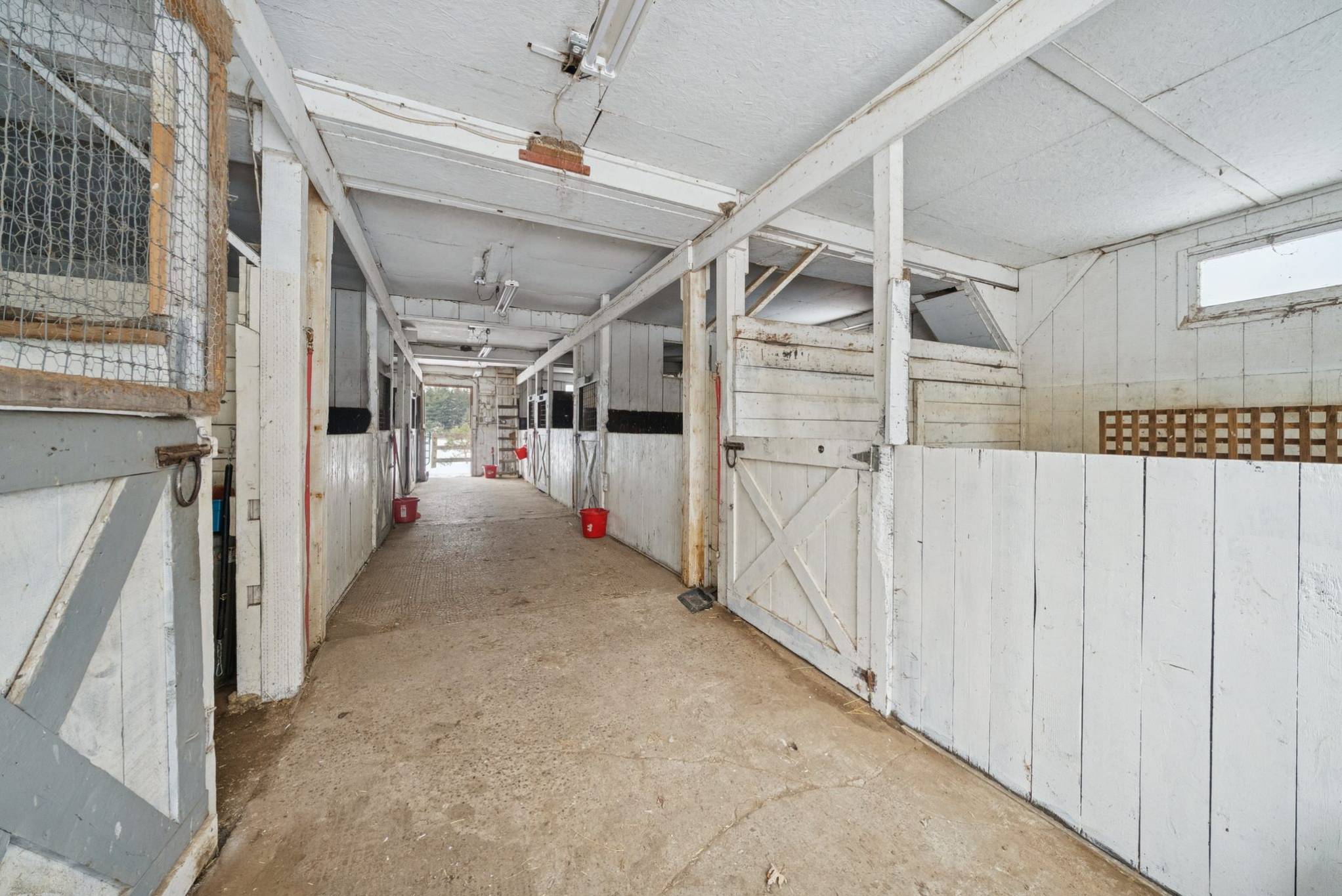 Barn Stalls and Tack Room at 14574 McCowan Road Whitchurch-Stouffville