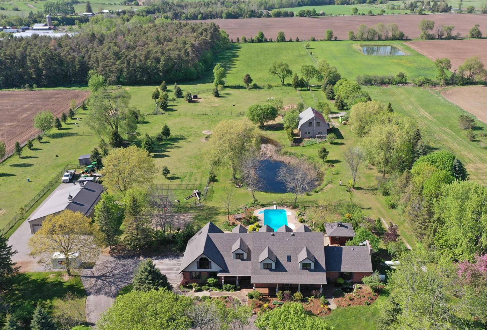 736 Ball Rd, Uxbridge - Stunning 30 Acre Country Estate Minutes to Town of Uxbridge