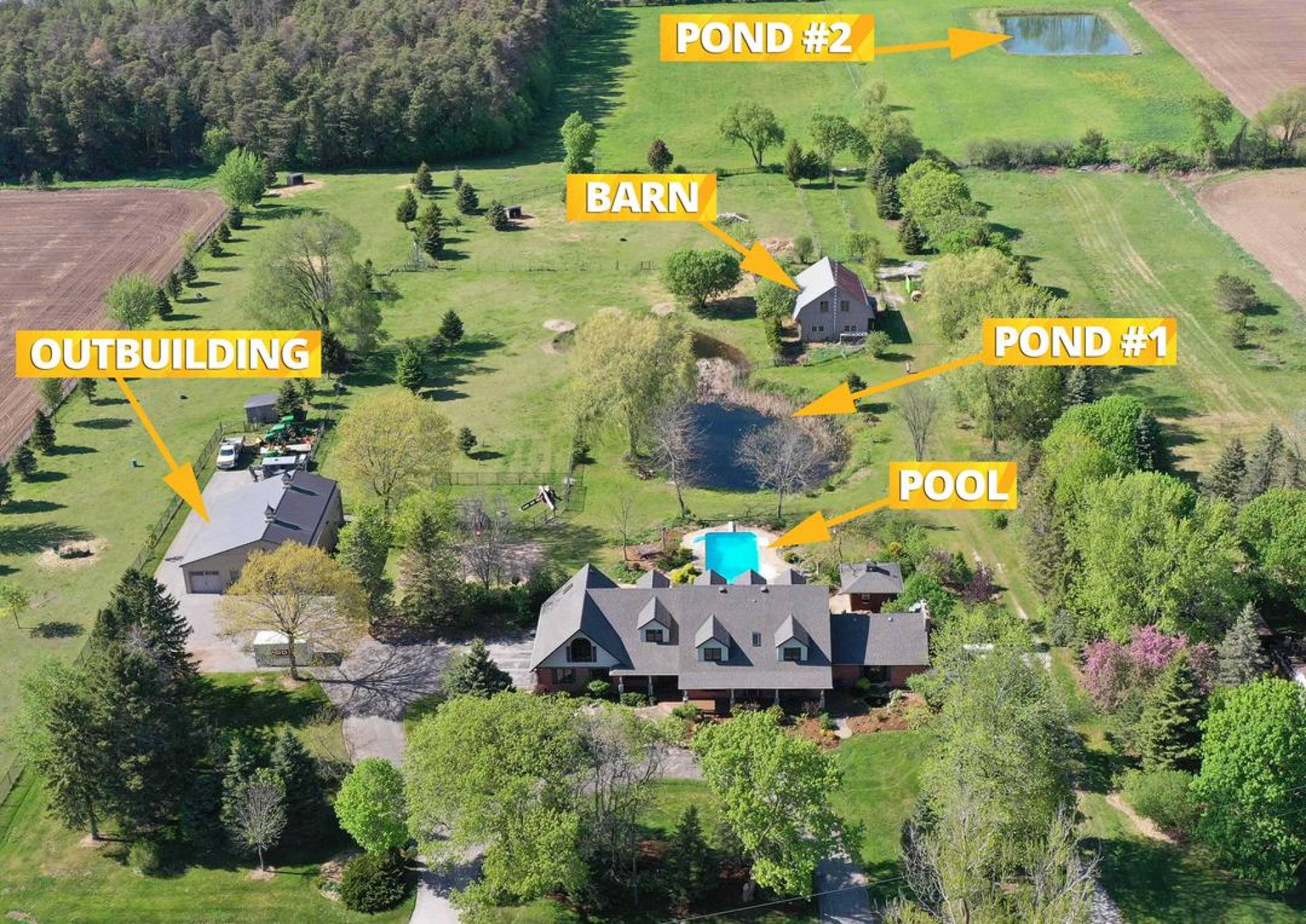 736 Ball Rd, Uxbridge - Stunning 30 Acre Country Estate Minutes to Town of Uxbridge